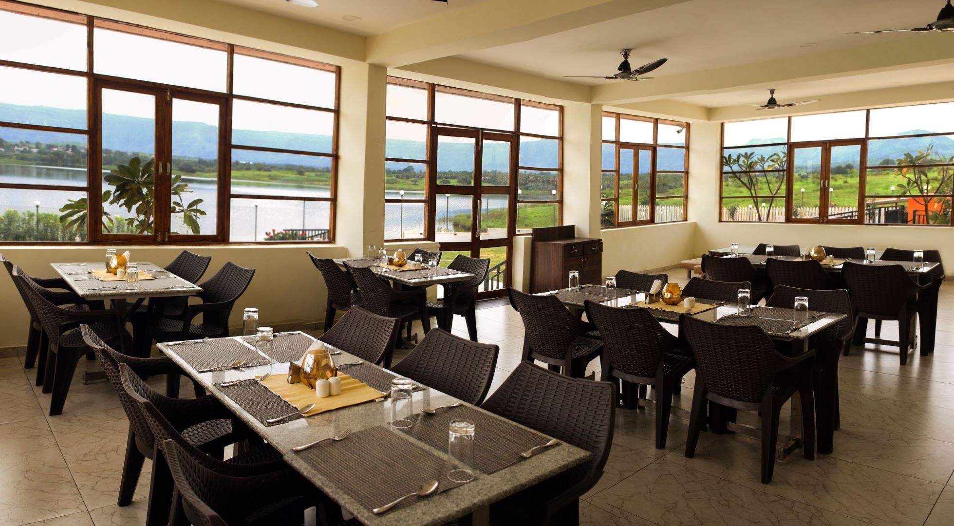 Avior Resort lakeside view