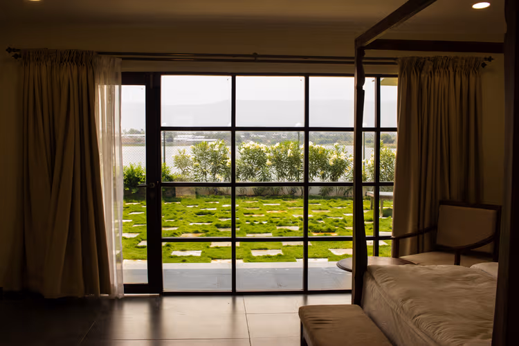 Avior Resort lakeside view